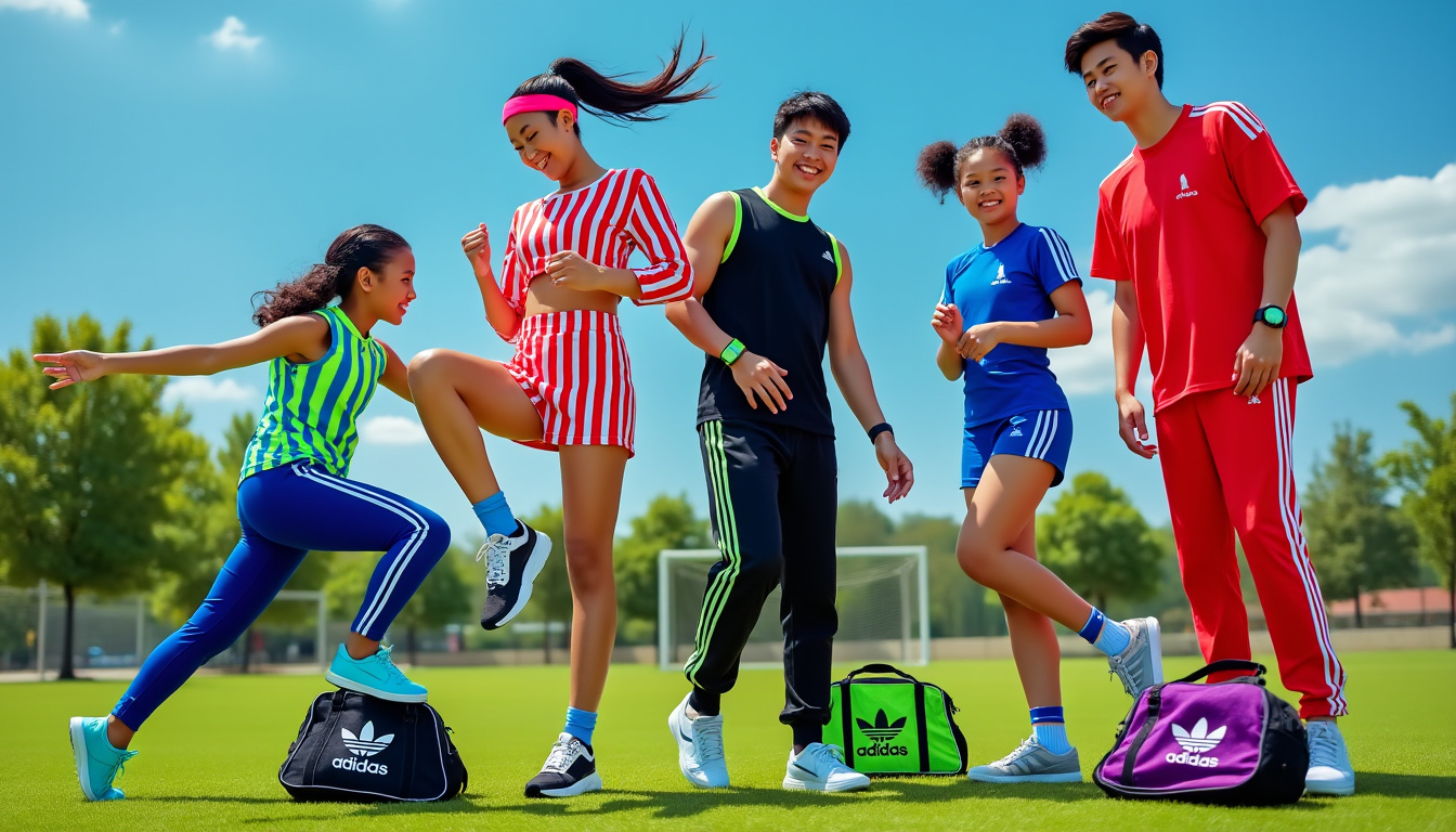 découvrez notre collection unique de cosplay adidas, alliant style et passion pour le sport. plongez dans des tenues inspirées par l'univers sportif, parfaites pour affirmer votre personnalité tout en rendant hommage à la célèbre marque. exprimez votre créativité avec des looks dynamiques et tendance !