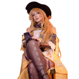 Genshin Impact Navia Cosplay Costume