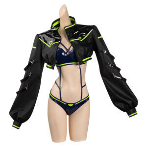 Cyberpunk: Edgerunners Rebecca Manteau Bunny Girl Design Original Cosplay Costume
