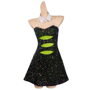 Splatoon Marie Robe Noir Femme Cosplay Costume