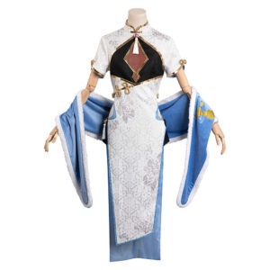 Emilia Cheongsam Robe Cosplay Costume Carnaval