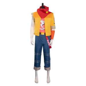 Hi-Fi Rush Chai Veste Pantalon Homme Ensemble Cosplay Costume Carnaval