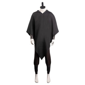 Adulte Le Chat potté 2 : La Dernière Quête Wolf Homme Noir Cosplay Costume Carnaval