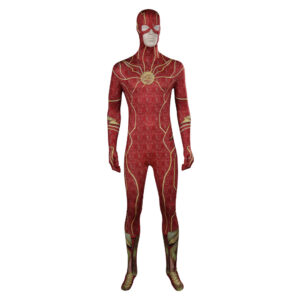 Adulte The Flash Barry Allen Combinaison Cosplay Costume Carnaval