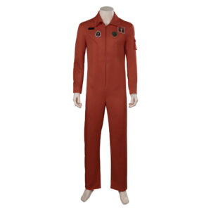 Black Mirror 6 Aaron Combinaison Spatiale Orange Cosplay Costume