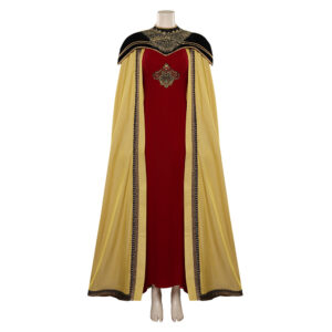 House of the Dragon Rhaenyra Targaryen Robe Manteau Vintage Cosplay Costume Médiéval