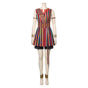 2022 The Woman King Nanisca Robe Cosplay Costume Halloween Carnival