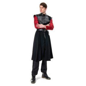 House of the Dragon Prince Daemon Targaryen Vintage Cosplay Costume Médiéval Ver.2