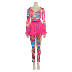 Barbie Design Original Rose Combinaison Costume Carnaval