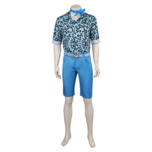 2023 Barbie Ken Tenue Bleu Emsemble Cosplay Costume