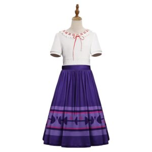 Encanto Luisa Madrigal Enfant Robe Cosplay Costume