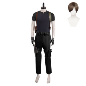 Adulte Resident Evil 4 Remake Leon S.Kennedy Homme Cosplay Costume