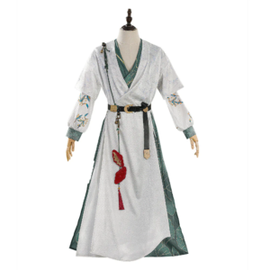 Where Winds Meet(2025) Chen Zixi Tenue Blanche Wuxia Hanfu Cosplay Costume