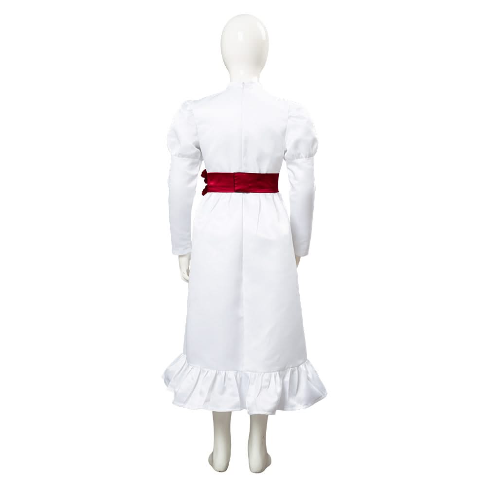 2019 Annabelle La Maison du mal Annabelle Cosplay Costume Enfant – Image 2