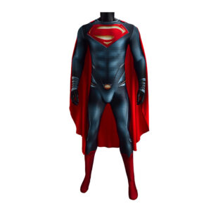 Superman L'homme d'acier Combinaison avec Cape Cosplay Costume