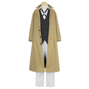 Adulte BSD Dazai Osamu Kaki Tenue Cosplay Costume