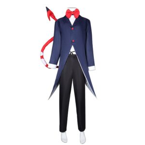 Helluva Boss Hazbin Hotel Moxxie Cosplay Costume