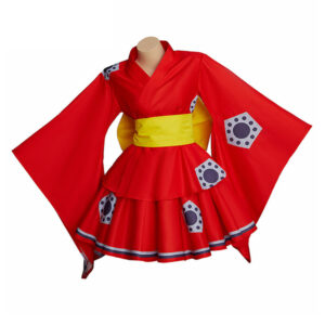 One Piece Luffy Lolita Robe Adulte Cosplay Costume Carnaval