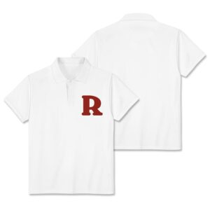 Grease: Rydell High Cheerleader Polo T-shirt Cosplay Costume
