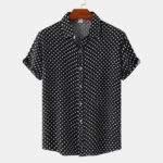 Bar Routier(2024) Road House Dalton Chemise Polka Dot Button Cosplay Costume
