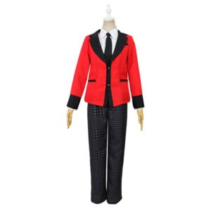 Kakegurui Ryouta Suzui  Uniforme Scolaire Halloween Carnaval Cosplay Costume