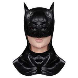 2022 Batman Masque en Latex Cosplay Costume