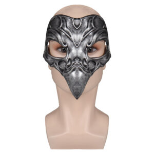 Hogwarts Legacy Beaked Skull Masque de Crâne à Bec Masque en Latex Cosplay Accessoire