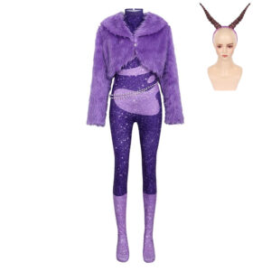 Cosplay Gazelle Adulte & Enfant Zootopia 2(2025) Tenue Violette Cosplay Costume