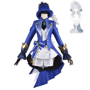 Adulte Genshin Impact Focalors Cosplay Costume Carnaval