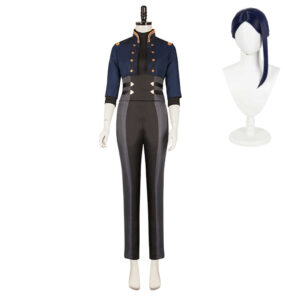 Arcane: League of Legends Saison 2(2024) Caitlyn à Taille Haute Cosplay Costume