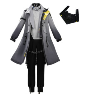 Homme Arknights: Endfield(2026) Endministrator Tenue Grise Cosplay Costume