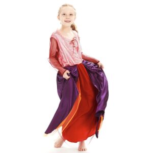 Enfant Hocus Pocus Sarah Sanderson Cosplay Costume Halloween