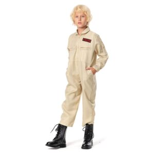 Enfant Ghostbusters Combinaison SOS Fantôme Halloween Cosplay Costume