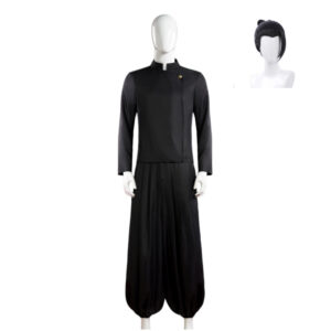 Geto Suguru Tenue Noire Cosplay Costume Ver.2