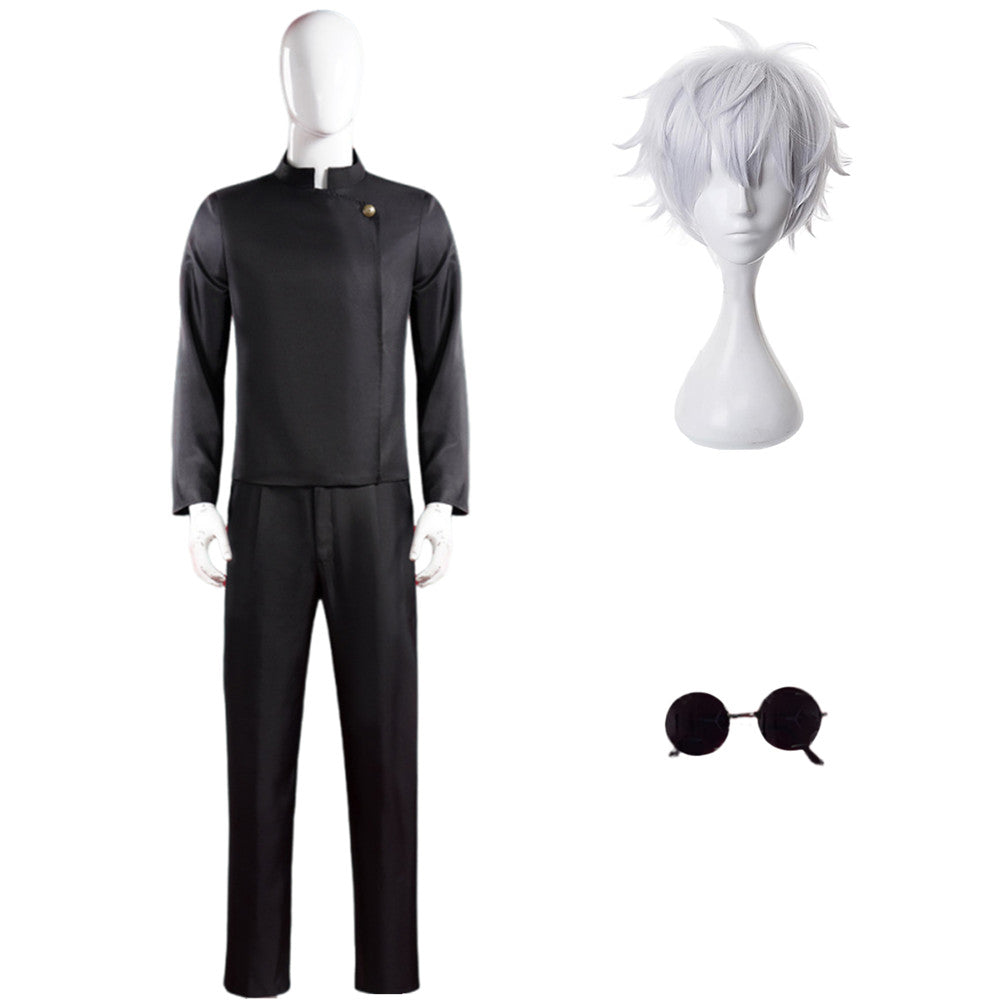 Gojo Satoru Jeune Tenue de l’École d’Exorcisme Cosplay Costume