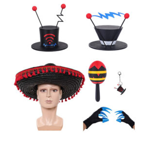 Hazbin Hotel Vox Cosplay Accessoires