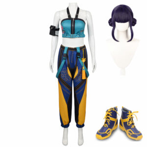 Zoey Tenue Jaune Cosplay Costume