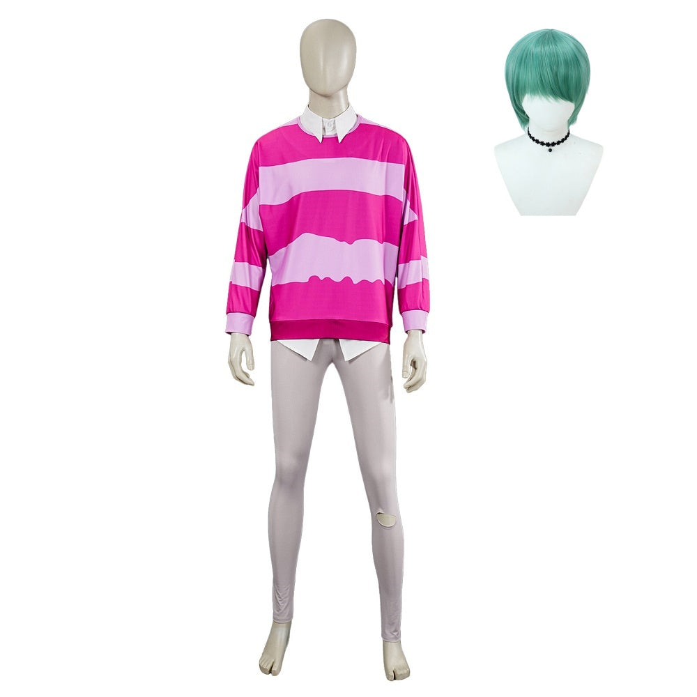 Baby Tenue de Sweat-shirt Rose Rayé Cosplay Costume