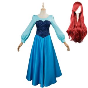 La Petite Sirène 1989 Princesse Ariel Robe Cosplay Costume