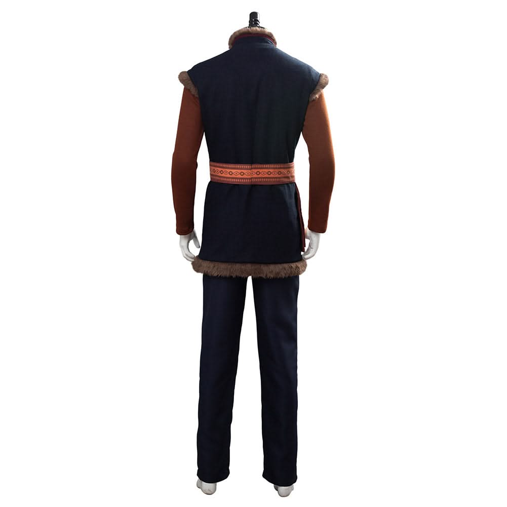La Reine des neiges 2 Frozen 2 Kristoff Cosplay Costume – Image 2
