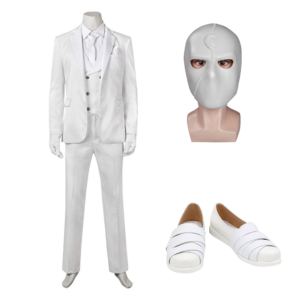 Moon Knight Steven Mr.Knight Cosplay Costume Ver.2