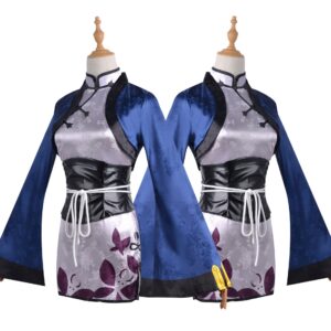 Black Butler Ran Mao Cheongsam Cosplay Costume