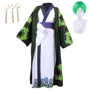 One Piece Wano Country Arc Roronoa Zoro Kimono Country Costume