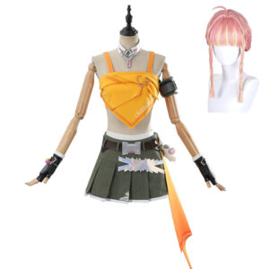 Overwatch 2 Mercy Idole Tenue de Gilet Orange Cosplay Costume