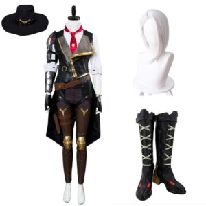 Overwatch OW Ashe Cosplay Costume