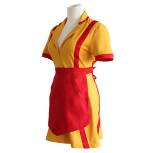 2 Broke Girls Max Caroline Serveuse Tenue Costume Cosplay