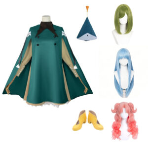 Tongari Boushi no Atelier(2026) Coco/Richeh/Tetia Tenue Verte Cosplay Costume