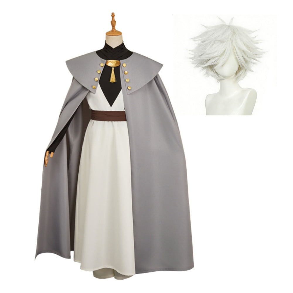 Tongari Boushi no Atelier(2026) Qifrey Tenue Grise Cosplay Costume – Image 3