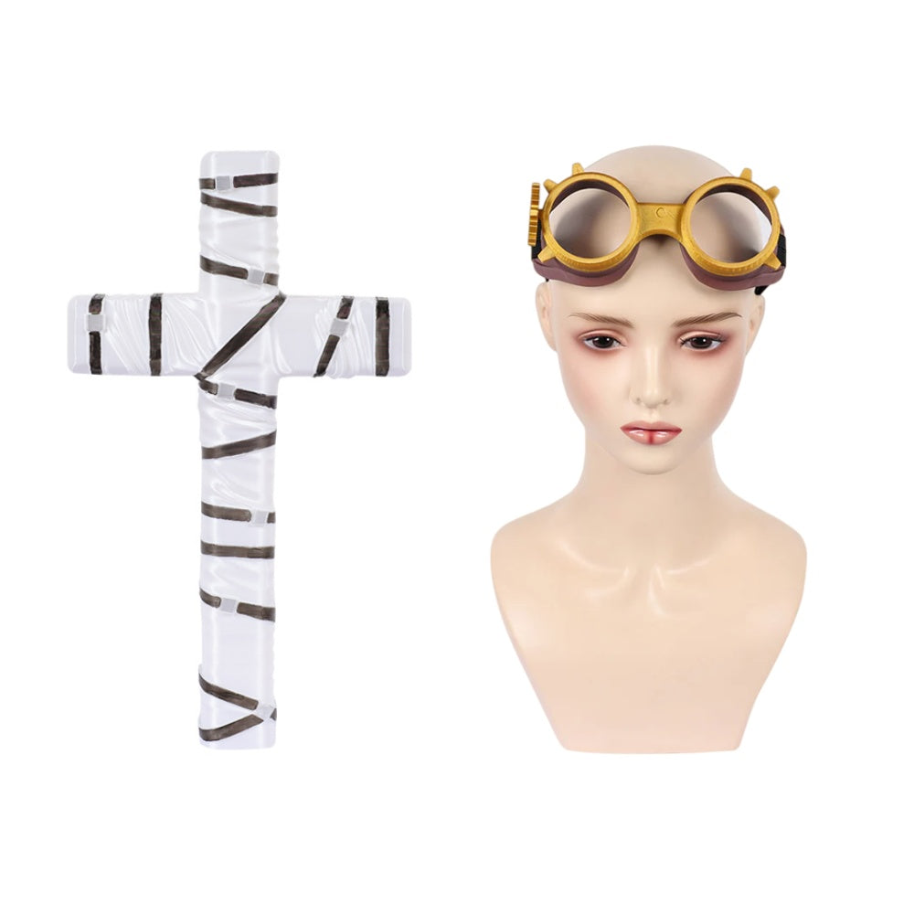 Trigun Stargaze(2026) Lunettes et Ornement en Croix Cosplay Accessories