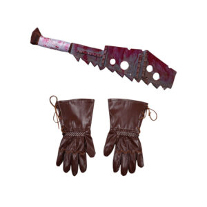 Twisted Metal Saison 2(2025) Sweet Tooth Bloody Machete Décoration et Gants Cosplay Accessoire